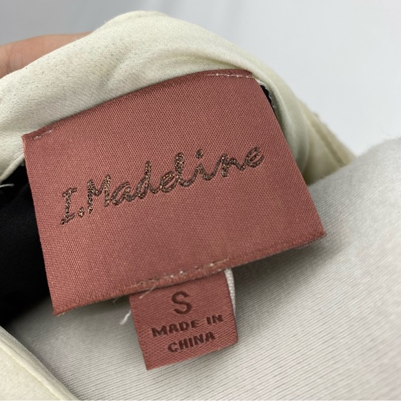 I. Madeline Black & Cream Beaded Trim Long Sleeve Shirt - Picture 6 of 7